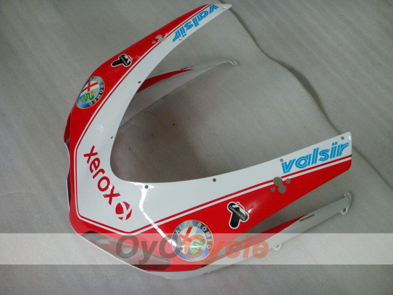 Kit de carenado de inyección para Ducati 1098 07-09 - Rojo, Blanco - Xerox #OYO87902252