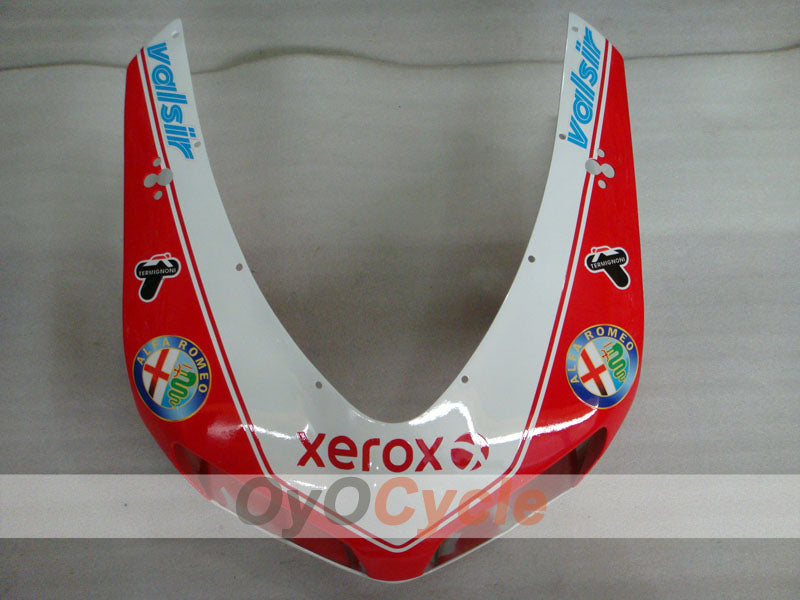 Kit de carenado de inyección para Ducati 1098 07-09 - Rojo, Blanco - Xerox #OYO87902252