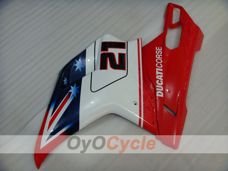 Carenado izquierdo y derecho para Ducati 08-13 848 #OYO87914222 Imagen secundaria del producto