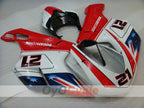 Carenado Inyectado para Ducati 848 08-13 - Rojo, Blanco - Xerox #OYO87902261