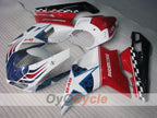 Carenado de inyección para Ducati 848 08-13 - Rojo, Blanco - Xerox #OYO87902266