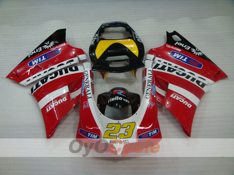Kit de carenado por inyección para Ducati 998 02-04 - Rojo, Negro - Estilo de fábrica #OYO87902279 Imagen secundaria del producto