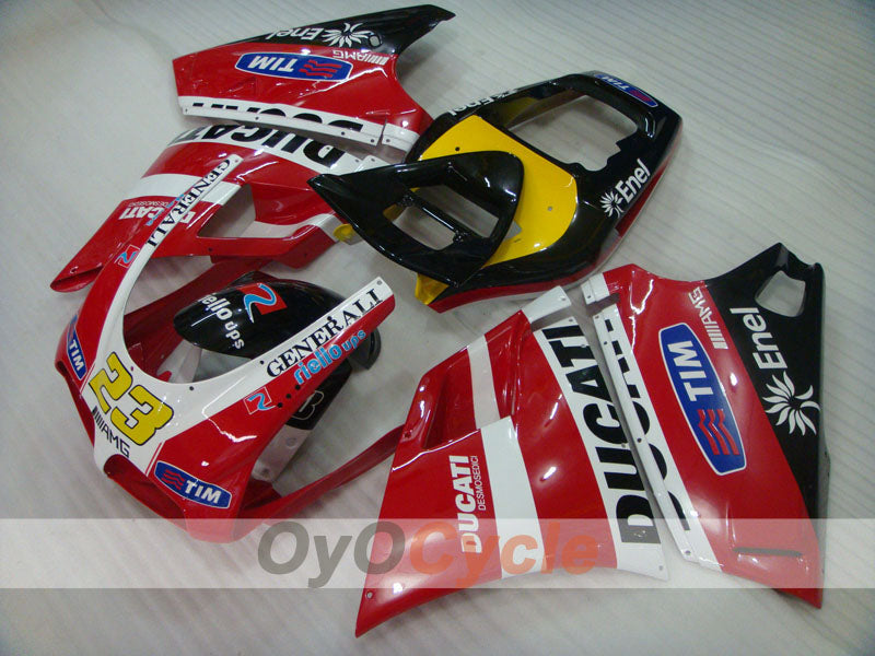 Kit de carenado por inyección para Ducati 998 02-04 - Rojo, Negro - Estilo de fábrica #OYO87902279 Imagen principal del producto