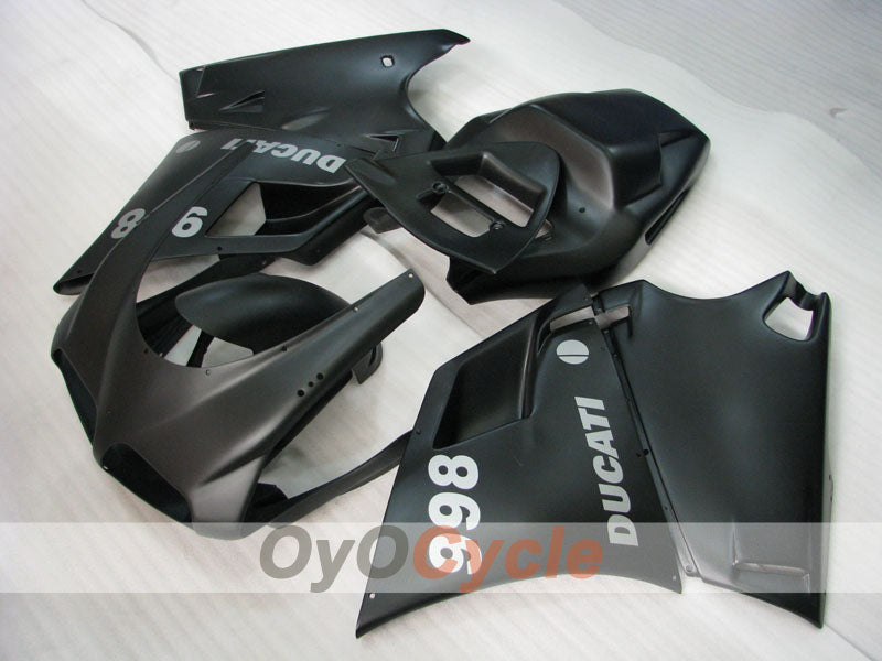 Kit de carenado por inyección para Ducati 998 02-04 - Negro, mate - Estilo de fábrica #OYO87902282 Imagen principal del producto