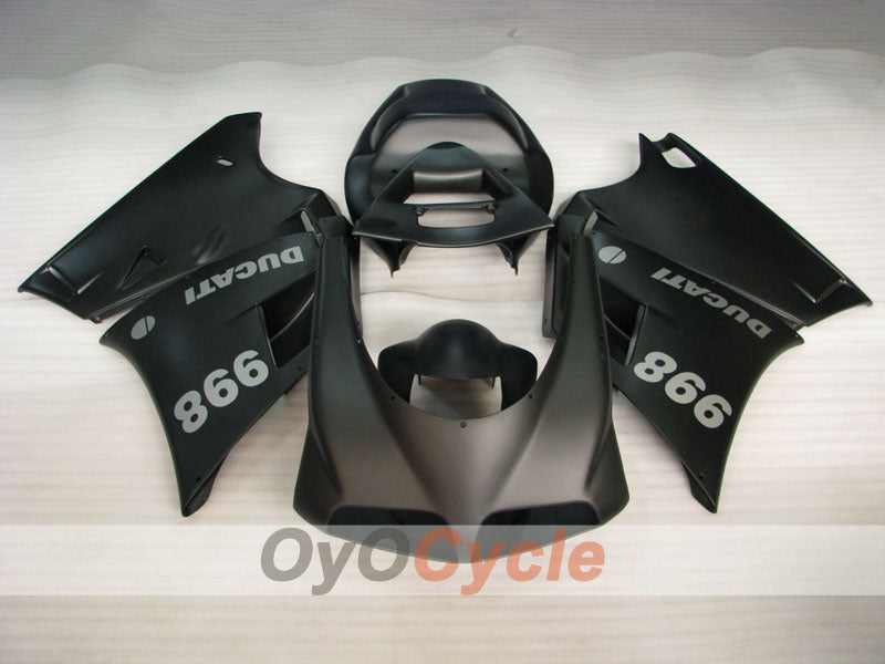 Kit de carenado por inyección para Ducati 998 02-04 - Negro, mate - Estilo de fábrica #OYO87902282 Imagen secundaria del producto