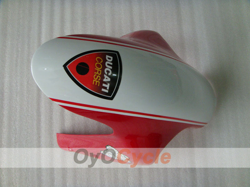 Kit de carenado de inyección para Ducati 1098 07-09 - Rojo, Blanco - INFO STRADA #OYO87902297
