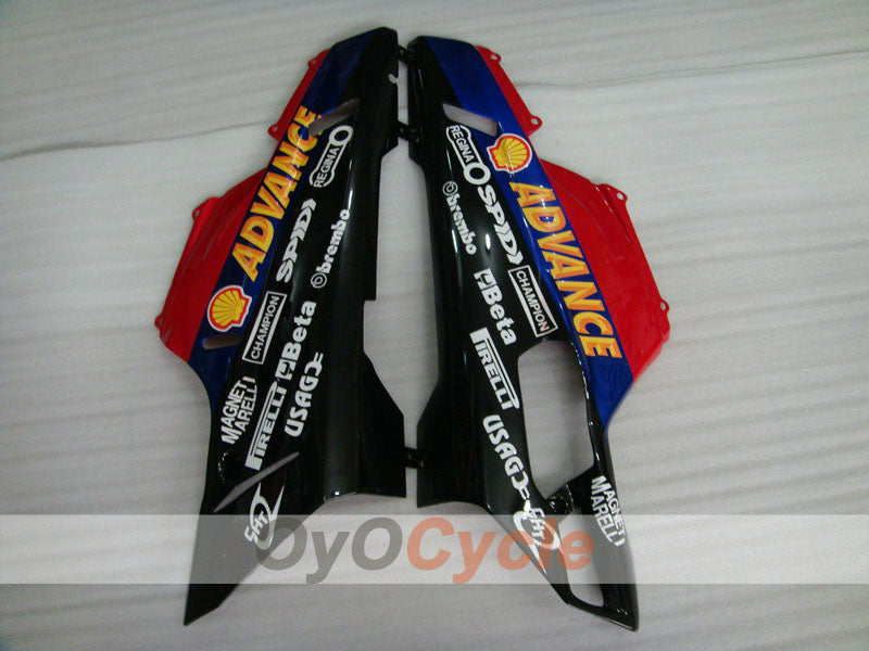 Kit de carenado de inyección para Ducati 1098 07-09 - Rojo, Blanco - INFO STRADA #OYO87902297