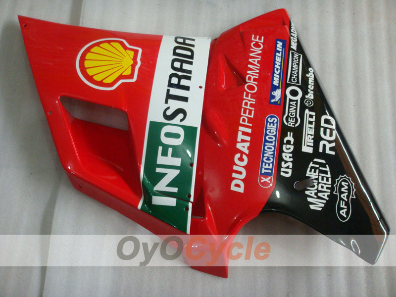 Carenado lateral izquierdo y derecho para Ducati 02-04 998 #OYO87913903 Imagen secundaria del producto