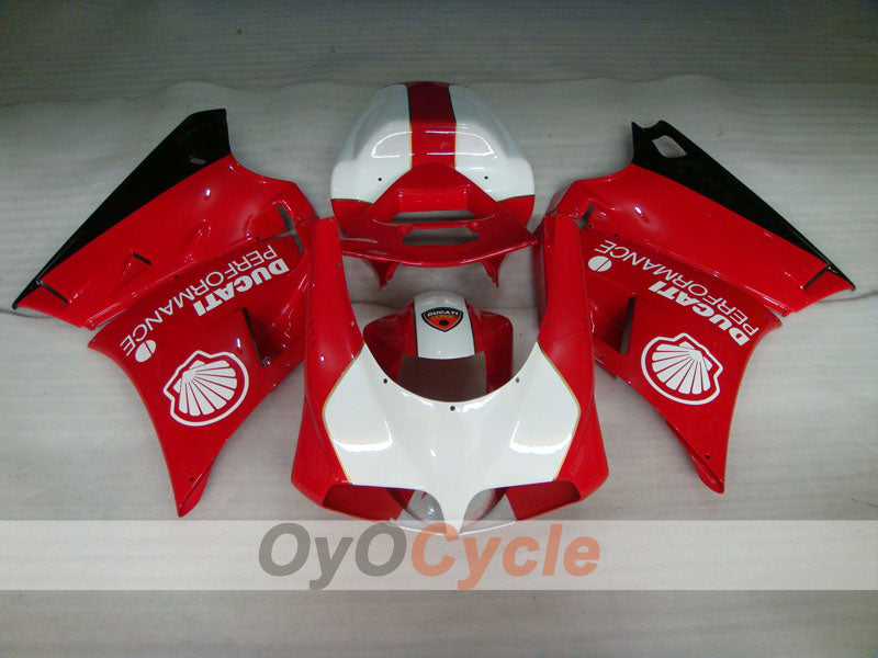 Kit de carenado por inyección para Ducati 998 02-04 - Rojo, Blanco - Rendimiento #OYO87902304 Imagen secundaria del producto