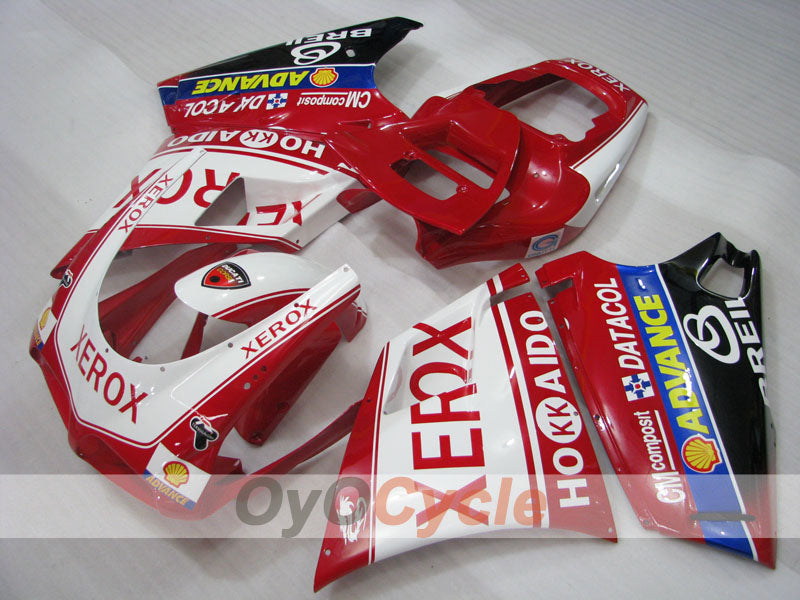 Kit de carenado por inyección para Ducati 998 02-04 - Rojo, Blanco - Xerox #OYO87902318 Imagen principal del producto