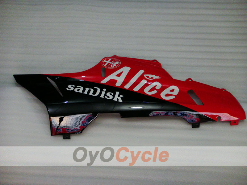 Kit de carenado por inyección para Ducati 1198 09-11 - Rojo, Negro - Alice #OYO87902329