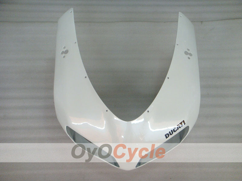 Kit de carenado por inyección para Ducati 1198 09-11 - Blanco, Negro, Mate - Estilo de fábrica #OYO87902344
