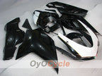 Kit de carenado por inyección para Ducati 1198 09-11 - Blanco, Negro - Estilo de fábrica #OYO87902345