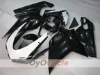 Kit de carenado por inyección para Ducati 1198 09-11 - Blanco, Negro - Estilo de fábrica #OYO87902345