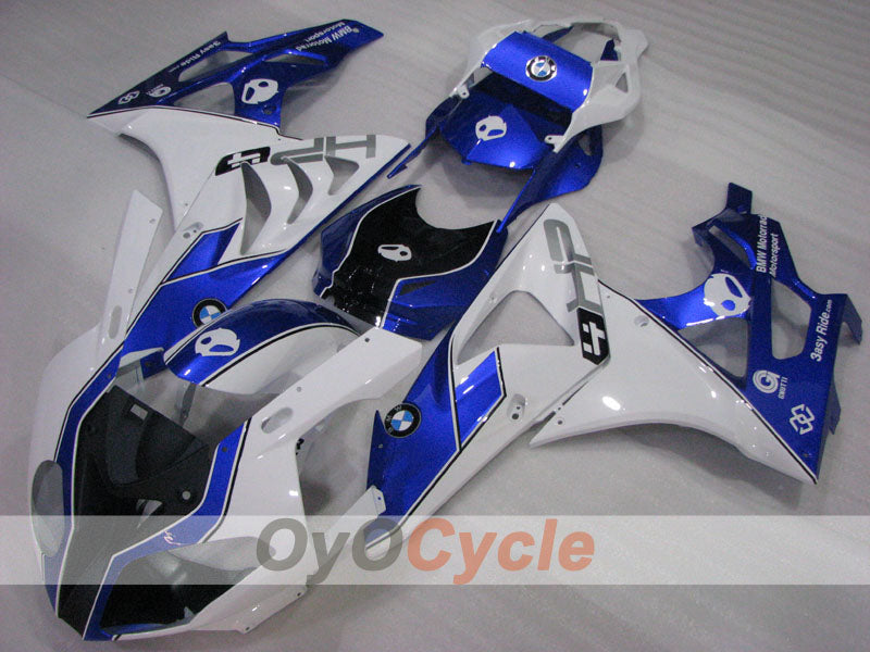Kit de carenado por inyección para BMW S1000RR 09-14 - Blanco, Negro - PIRELLI #OYO87902402