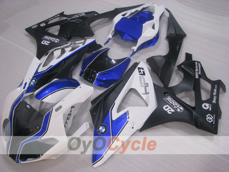 Kit de carenado por inyección para BMW S1000RR 09-14 - Blanco, Negro - PIRELLI #OYO87902403 Imagen principal del producto