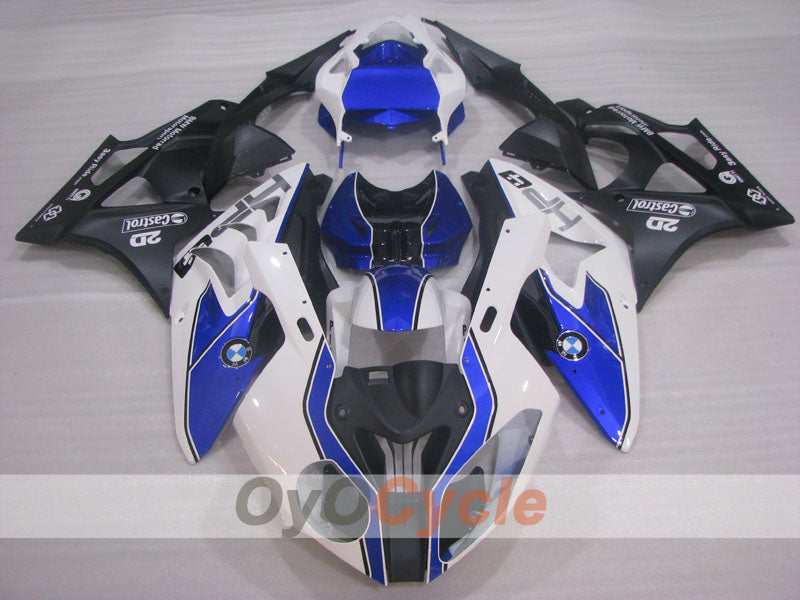 Kit de carenado por inyección para BMW S1000RR 09-14 - Blanco, Negro - PIRELLI #OYO87902403