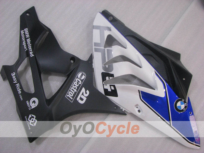 Kit de carenado por inyección para BMW S1000RR 09-14 - Blanco, Negro - PIRELLI #OYO87902403