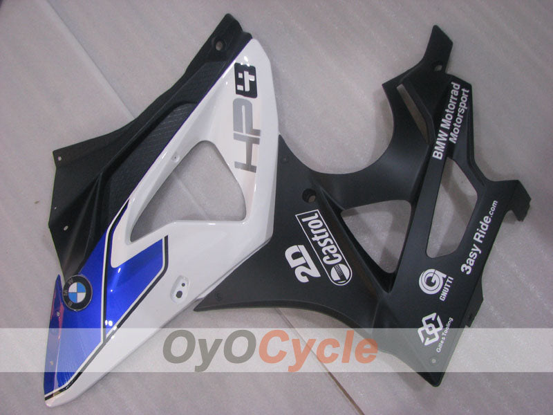 Kit de carenado por inyección para BMW S1000RR 09-14 - Blanco, Negro - PIRELLI #OYO87902403