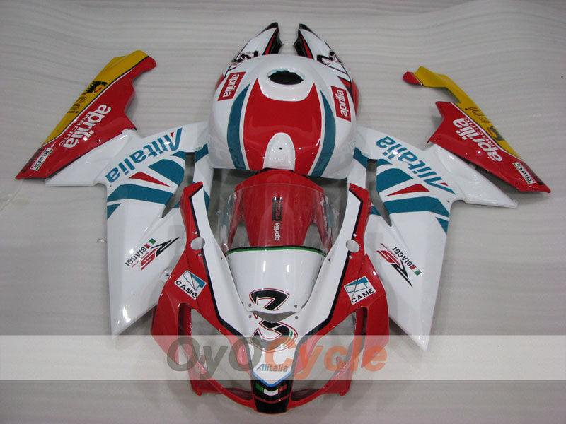 Kit de carenado para Aprilia RS125 06-10 - Rojo, Blanco - Estilo Factory #OYO87902406 Imagen secundaria del producto