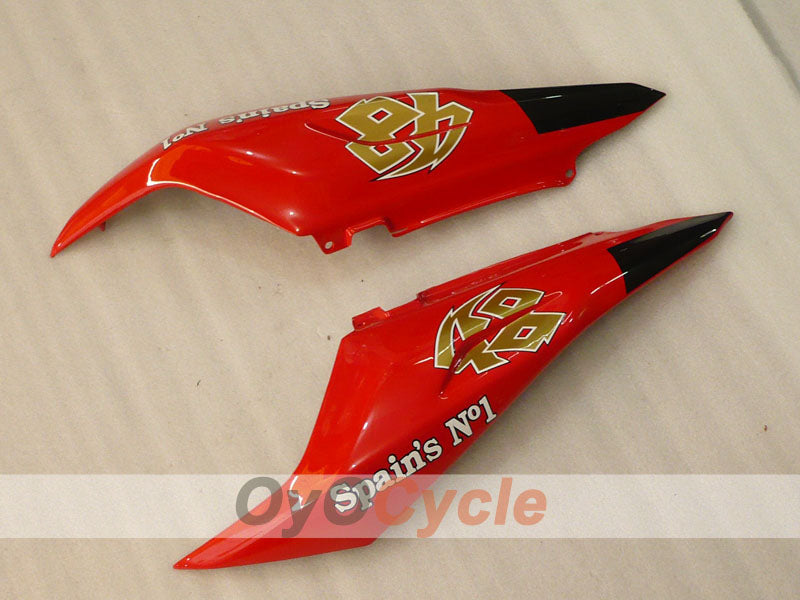 Kit de carenado para Aprilia RS125 06-10 - Rojo, Negro - Estilo de fábrica #OYO87902408