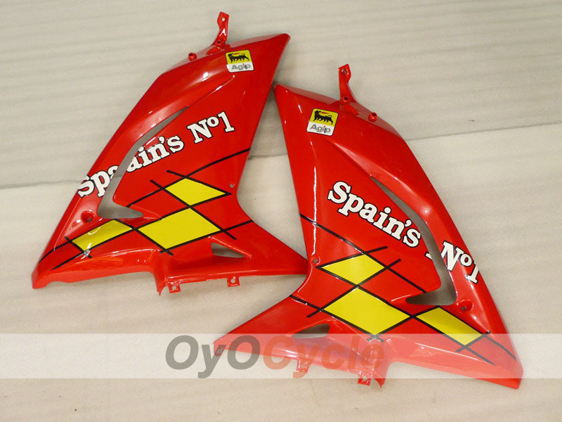 Kit de carenado para Aprilia RS125 06-10 - Rojo, Negro - Estilo de fábrica #OYO87902408