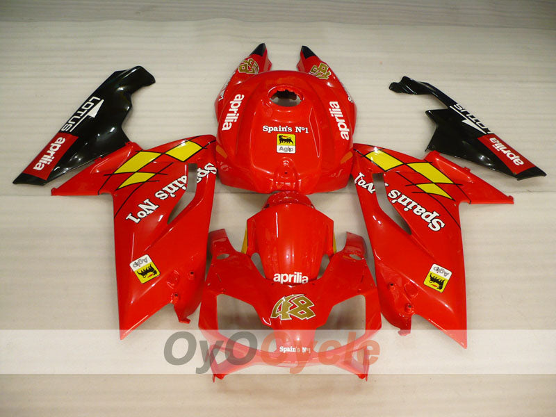 Kit de carenado para Aprilia RS125 06-10 - Rojo, Negro - Estilo de fábrica #OYO87902408 Imagen secundaria del producto