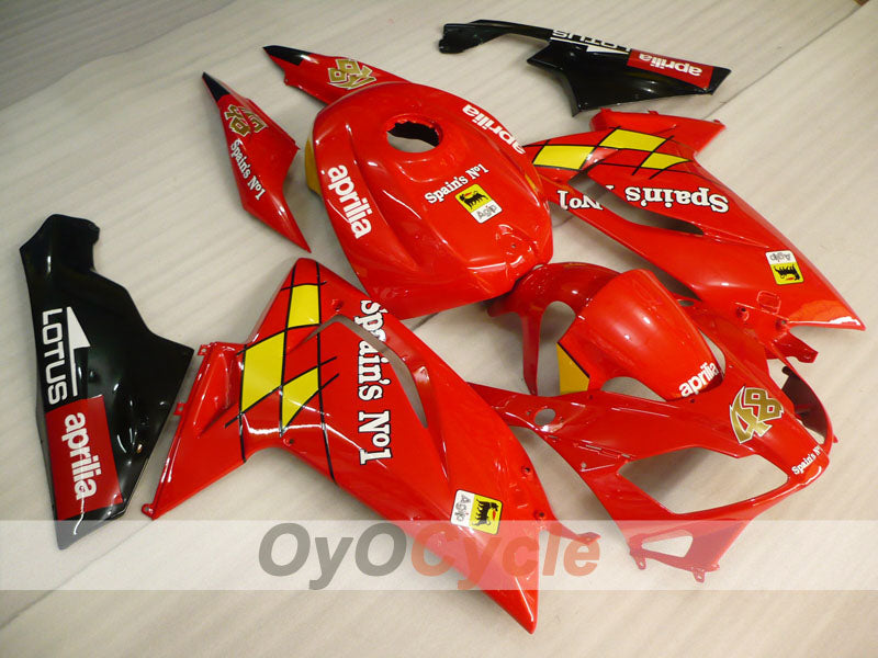 Kit de carenado para Aprilia RS125 06-10 - Rojo, Negro - Estilo de fábrica #OYO87902408 Imagen principal del producto