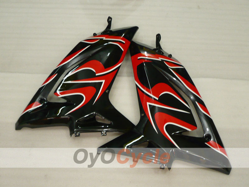 Kit de carenado para Aprilia RS125 06-10 - Rojo, Negro - Estilo de fábrica #OYO87902409