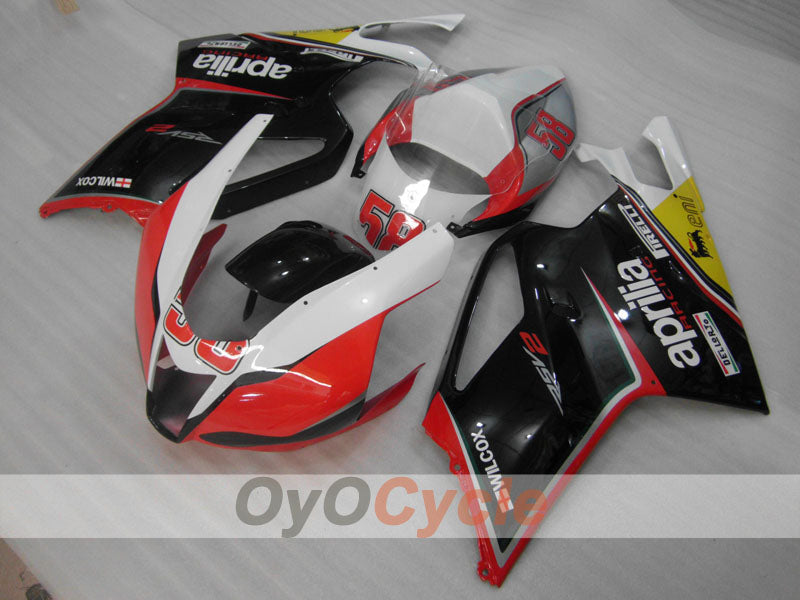 Kit de carenado para Aprilia RSV1000R 03-06 - Rojo, Negro - Estilo de fábrica #OYO87902412 Imagen secundaria del producto