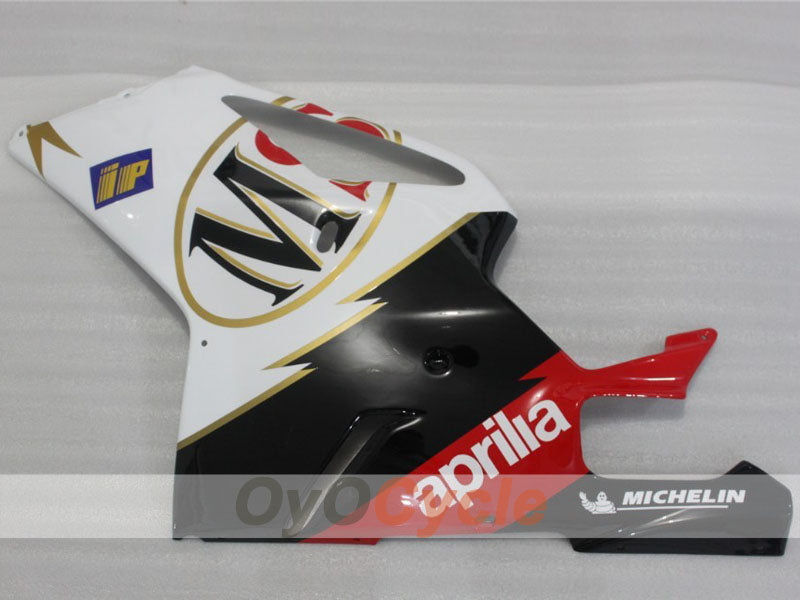 Kit de carenado para Aprilia RSV1000R 03-06 - Blanco, Negro - Estilo original #OYO87902415