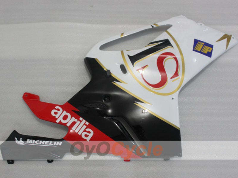 Kit de carenado para Aprilia RSV1000R 03-06 - Blanco, Negro - Estilo original #OYO87902415