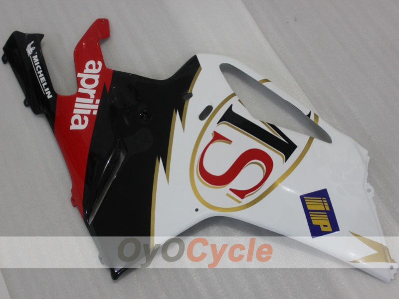 Kit de carenado para Aprilia RSV1000R 03-06 - Blanco, Negro - Estilo original #OYO87902415