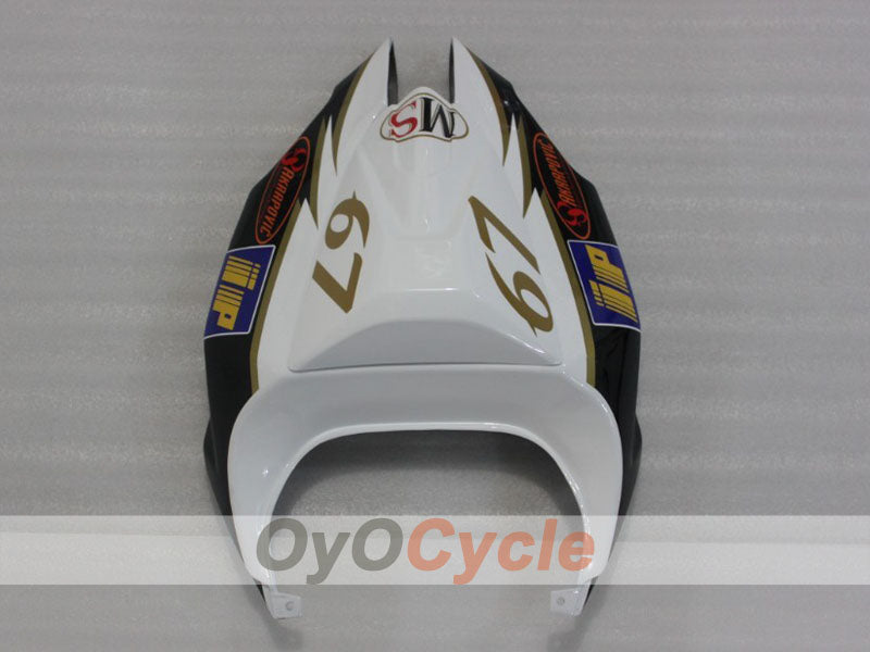 Kit de carenado para Aprilia RSV1000R 03-06 - Blanco, Negro - Estilo original #OYO87902415