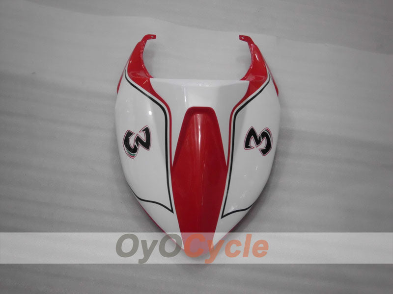 Kit de carenado para Aprilia RSV1000R 03-06 - Rojo, Blanco - Estilo de fábrica #OYO87902416