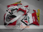 Kit de carenado para Aprilia RSV1000R 03-06 - Rojo, Blanco - Estilo de fábrica #OYO87902416