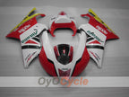 Kit de carenado para Aprilia RSV1000R 03-06 - Rojo, Blanco - Estilo de fábrica #OYO87902416
