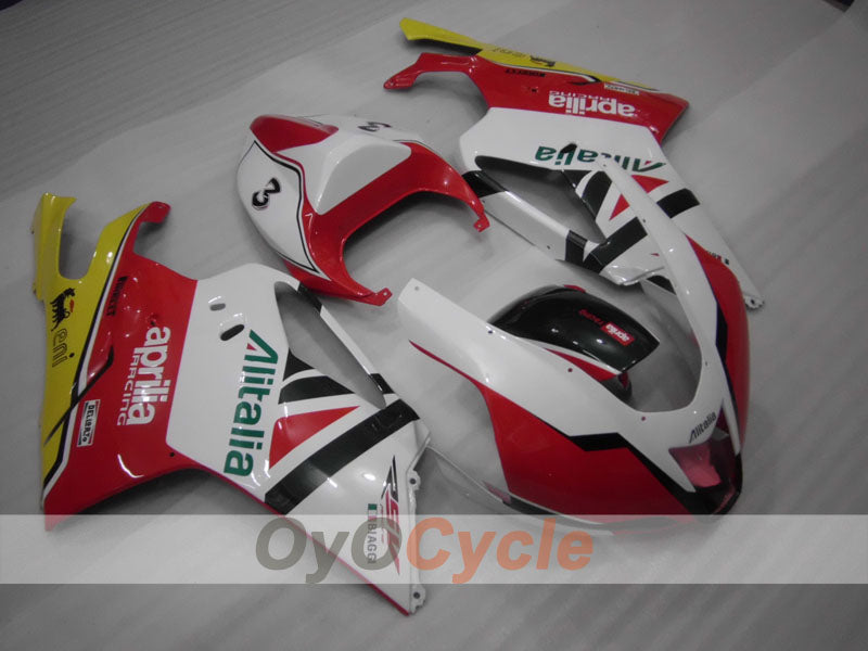 Kit de carenado para Aprilia RSV1000R 03-06 - Rojo, Blanco - Estilo de fábrica #OYO87902416 Imagen principal del producto