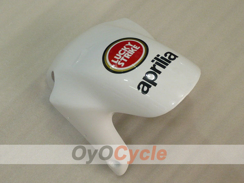 Kit de carenado para Aprilia RSV1000R 03-06 - Rojo, blanco - Lucky Strike, MOTUL #OYO87902417