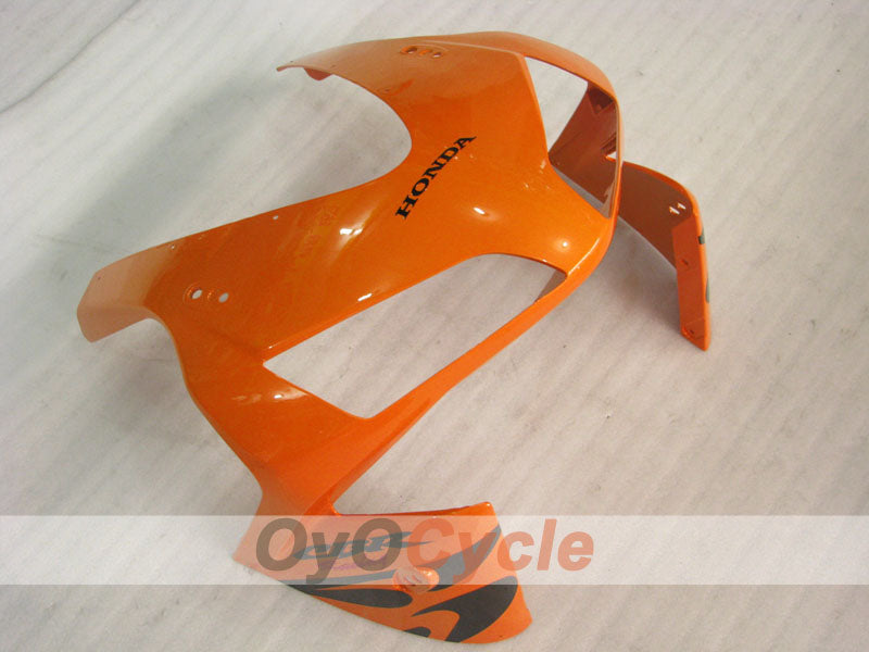 Kit de carenado por inyección para CBR600RR 03-04 - Naranja, Negro - Llama #OYO87902508