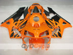 Kit de carenado por inyección para CBR600RR 03-04 - Naranja, Negro - Llama #OYO87902508