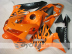 Kit de carenado por inyección para CBR600RR 03-04 - Naranja, Negro - Llama #OYO87902508