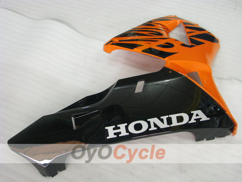 Kit de carenado por inyección para CBR600RR 03-04 - Naranja, Negro - Llama #OYO87902508