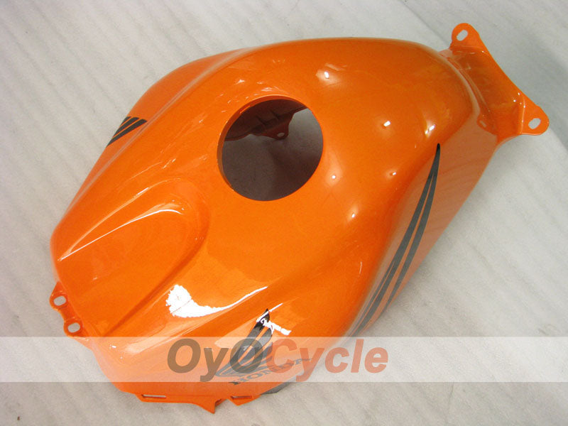 Kit de carenado por inyección para CBR600RR 03-04 - Naranja, Negro - Llama #OYO87902508