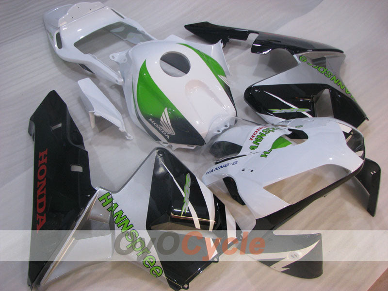 Kit de carenado por inyección para CBR600RR 03-04 - Blanco, Negro - HANN Spree #OYO87902522 Imagen principal del producto