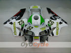 Kit de carenado por inyección para CBR600RR 03-04 - Blanco, Negro - HANN Spree #OYO87902524
