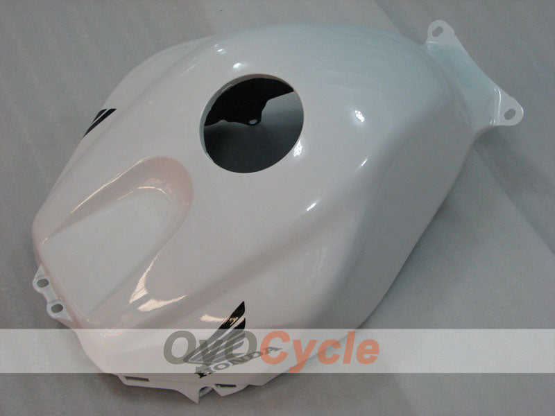 Kit de carenado por inyección para CBR600RR 03-04 - Blanco, Negro - Konica Minolta #OYO87902527
