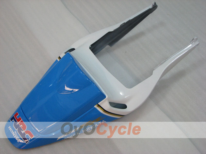 Kit de carenado por inyección para CBR600RR 03-04 - Blanco, Negro - Konica Minolta #OYO87902527