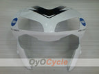 Kit de carenado por inyección para CBR600RR 03-04 - Blanco, Negro - Konica Minolta #OYO87902530