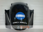 Kit de carenado por inyección para CBR600RR 03-04 - Blanco, Negro - Konica Minolta #OYO87902530